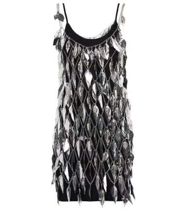 Rabanne Chain-detail embellished minidress | Thumbnail 1