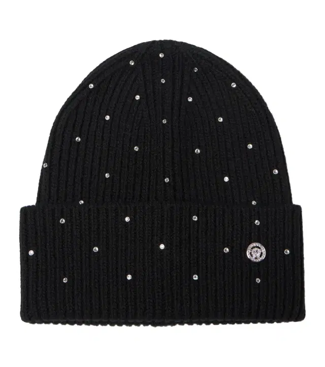 Versace Embellished wool beanie