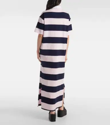 Coperni Striped cotton maxi dress | Thumbnail 4