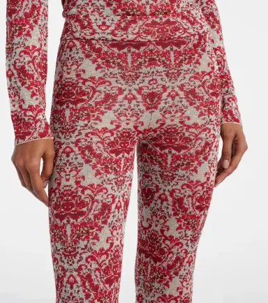 Rabanne Paisley straight pants | Thumbnail 4