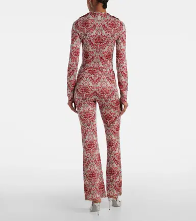 Rabanne Paisley straight pants | Thumbnail 5
