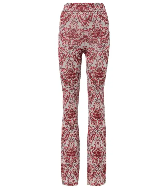 Rabanne Paisley straight pants