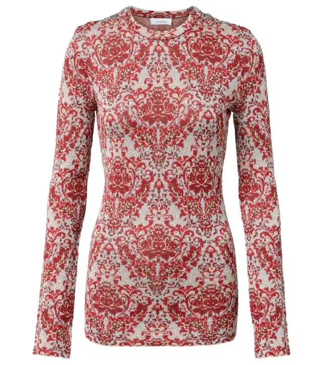 Rabanne Paisley top