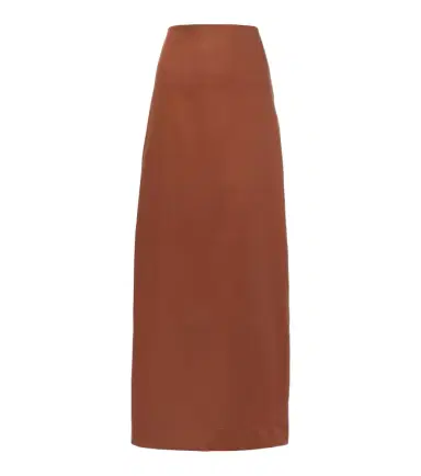 Adriana Degreas Solid cotton maxi skirt | Thumbnail 1