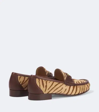 Valentino Garavani VLogo zebra-print calf hair loafers | Thumbnail 3 Valentino Garavani VLogo zebra-print calf hair loafers | Thumbnail 3