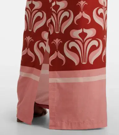 ADRIANA DEGREAS Printed cotton maxi skirt | Thumbnail 5