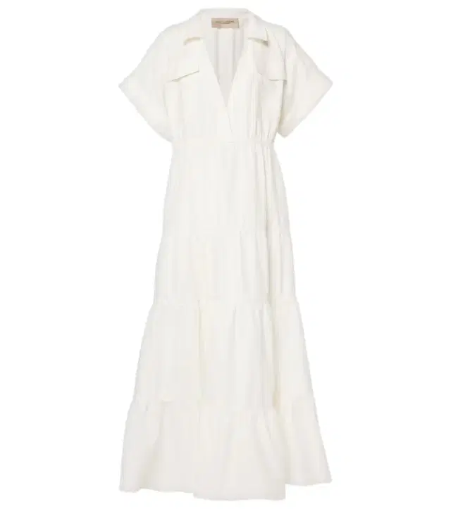 ADRIANA DEGREAS Cotton maxi dress