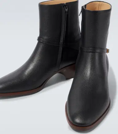Valentino Garavani Pat VLogo Signature leather ankle boots | Thumbnail 2