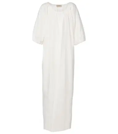 ADRIANA DEGREAS Solid cotton maxi dress | Thumbnail 1