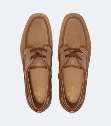 Valentino Garavani Palm Avenue leather boat shoes | Thumbnail 6