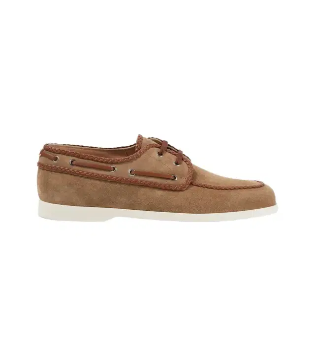 Valentino Garavani Palm Avenue leather boat shoes