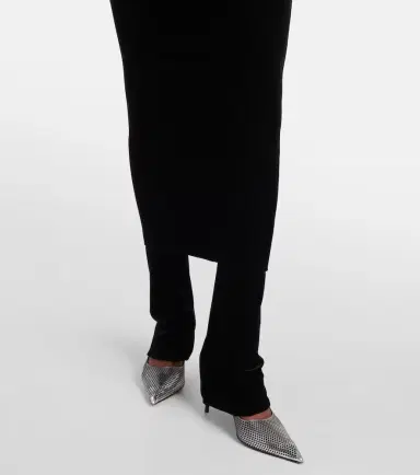 Alaïa Alaïa Fluid jersey skirt pants | Thumbnail 2