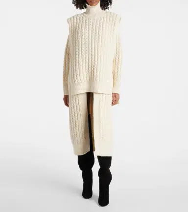 Alaïa Alaïa Wool wrap cardigan | Thumbnail 3