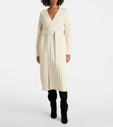 Alaïa Alaïa Wool wrap cardigan | Thumbnail 4