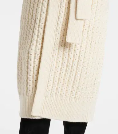 Alaïa Alaïa Wool wrap cardigan | Thumbnail 5