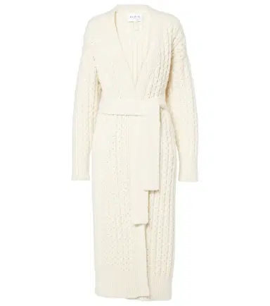 Alaïa Alaïa Wool wrap cardigan | Thumbnail 1