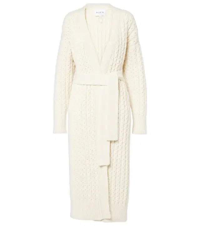 Alaia Alaïa Wool wrap cardigan