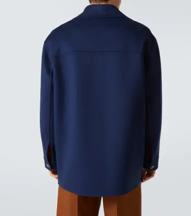 Valentino Wool and cashmere overshirt | Thumbnail 5