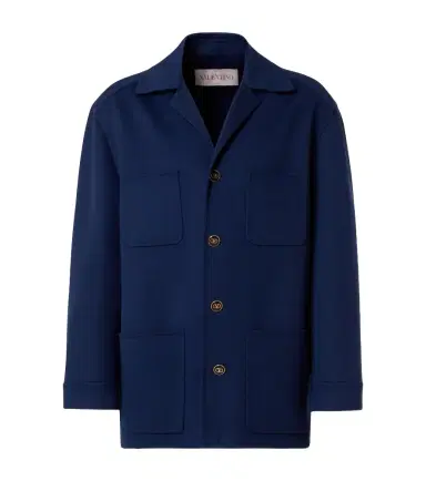 Valentino Wool and cashmere overshirt | Thumbnail 1