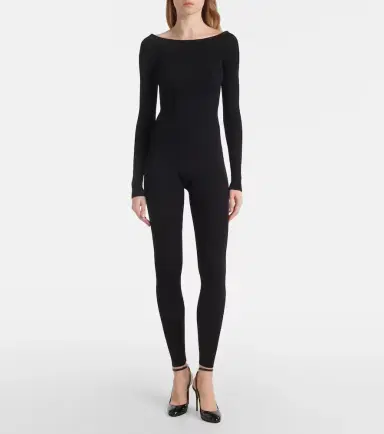 Alaïa Alaïa Off-shoulder catsuit | Thumbnail 4