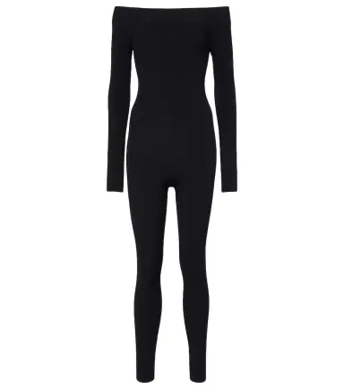 Alaïa Alaïa Off-shoulder catsuit | Thumbnail 1