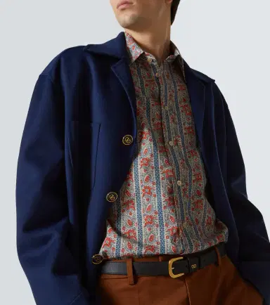 Valentino Printed cotton shirt | Thumbnail 2
