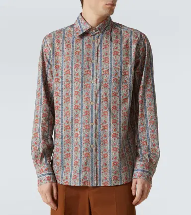Valentino Printed cotton shirt | Thumbnail 3