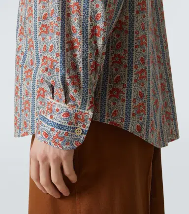 Valentino Printed cotton shirt | Thumbnail 6