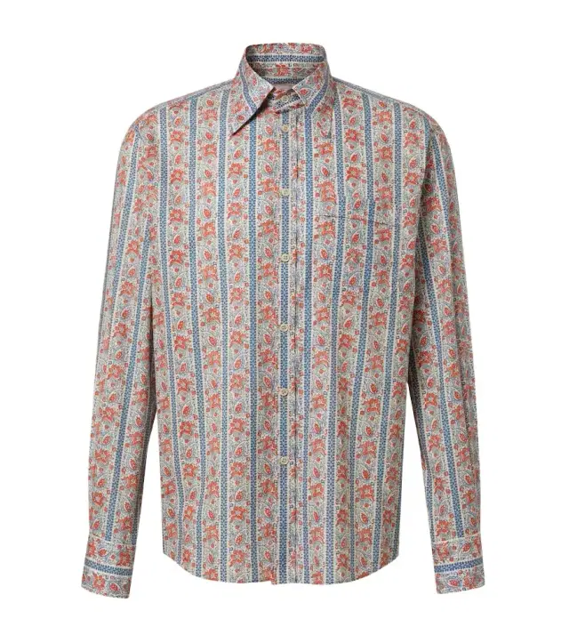 Valentino Printed cotton shirt