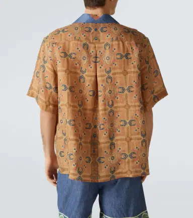 Valentino Printed linen shirt | Thumbnail 2