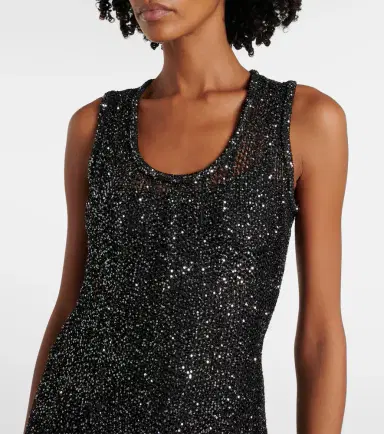Alaïa Alaïa Sequined minidress | Thumbnail 3