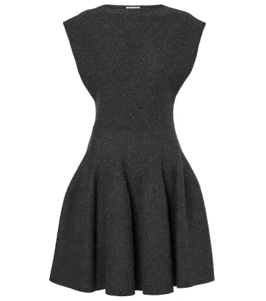 Alaïa Alaïa Godet silk-blend minidress | Thumbnail 1
