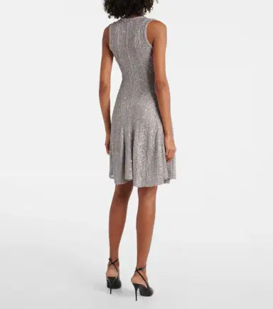 Alaïa Alaïa Sequined knitted minidress | Thumbnail 2
