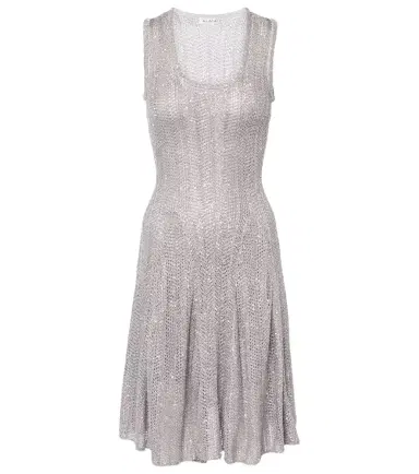 Alaïa Alaïa Sequined knitted minidress | Thumbnail 1