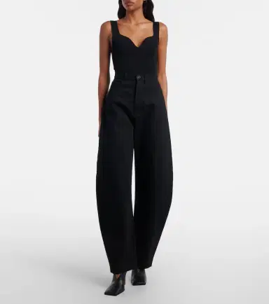 Alaïa Alaïa Barrel-leg jeans | Thumbnail 2