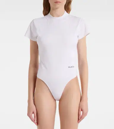Alaïa Alaïa Cotton jersey bodysuit | Thumbnail 4