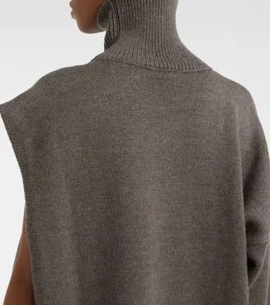 Alaïa Alaïa Sided virgin wool sweater | Thumbnail 5