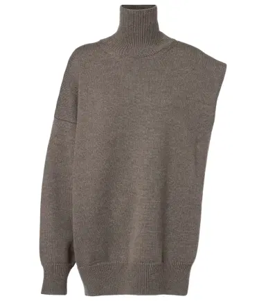 Alaïa Alaïa Sided virgin wool sweater | Thumbnail 1