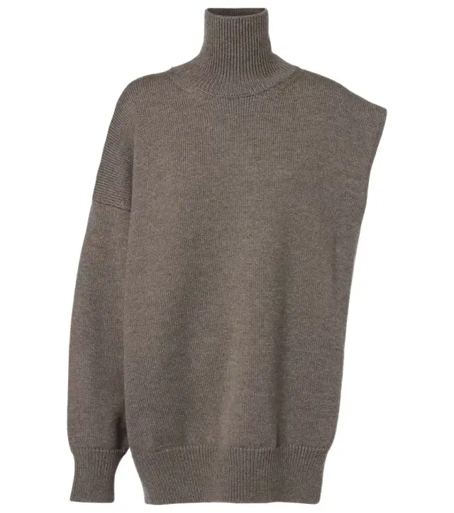 Alaia Alaïa Sided virgin wool sweater