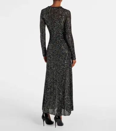 Alaïa Alaïa Sequined midi dress | Thumbnail 3