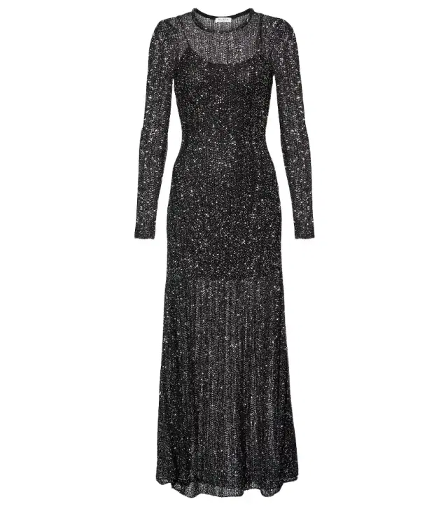 Alaïa Sequined midi dress
