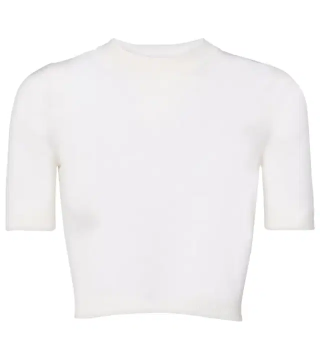 Alaïa Cropped cashmere top