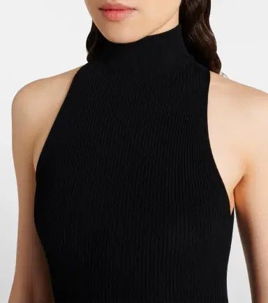 Alaïa Alaïa Halterneck jersey bodysuit | Thumbnail 3