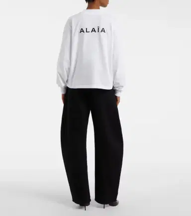 Alaïa Alaïa Cotton jersey sweatshirt | Thumbnail 4
