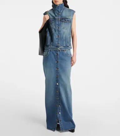 Alaïa Alaïa Denim vest | Thumbnail 2 Alaïa Alaïa Denim vest | Thumbnail 2