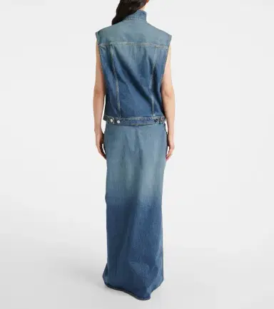 Alaïa Alaïa Denim vest | Thumbnail 6 Alaïa Alaïa Denim vest | Thumbnail 6