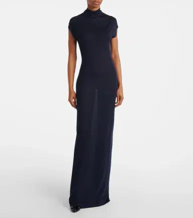 Alaïa Alaïa Cashmere maxi dress | Thumbnail 2 Alaïa Alaïa Cashmere maxi dress | Thumbnail 2