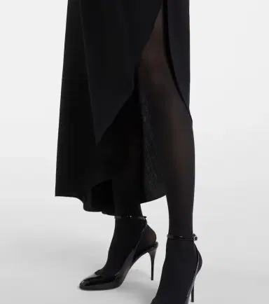 Alaïa Alaïa Milfeuil midi dress | Thumbnail 6