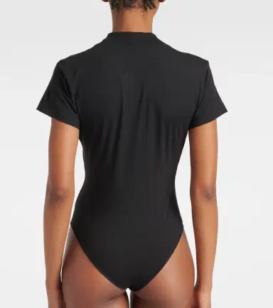 Alaïa Alaïa Cotton-blend bodysuit | Thumbnail 4 Alaïa Alaïa Cotton-blend bodysuit | Thumbnail 4
