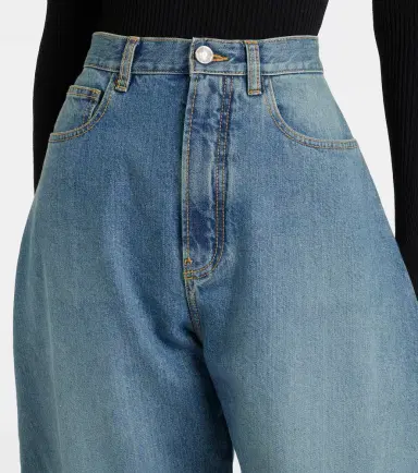Alaïa Alaïa High-rise barrel-leg jeans | Thumbnail 2 Alaïa Alaïa High-rise barrel-leg jeans | Thumbnail 2